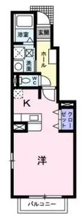 シェーネA【103号室】の間取り