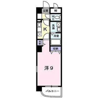 レガート元町【203号室】の間取り
