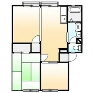 ファミール泉 C【101号室】の間取り