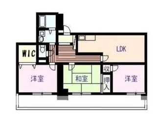 太湖新苑【6号室】の間取り