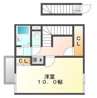 レオネクストみなとまち【202号室】の間取り