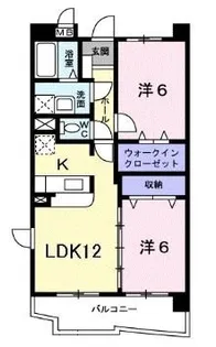 グラン フォレ【304号室】の間取り