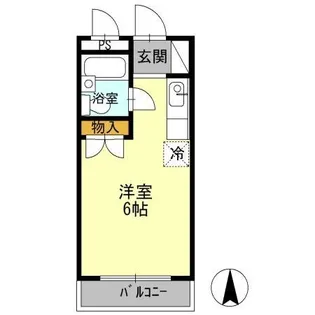 シャインコート【303号室】の間取り