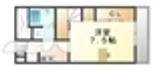 レオパレスエントラレ【203号室】の間取り