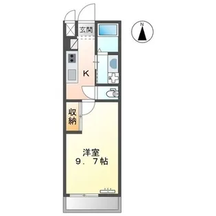 シエルエトワール【202号室】の間取り