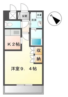 センチュリーM【205号室】の間取り