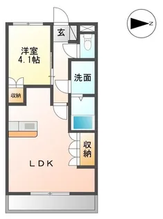 メゾン優【103号室】の間取り