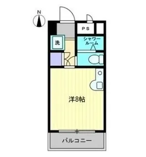 センチュリーガーデン【405号室】の間取り