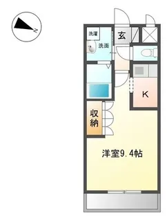 ラ フォルテ【103号室】の間取り