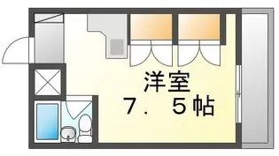 ラ・パルフェ・ド・コロン【503号室】の間取り