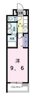 ザ ビレッジグリーン宇多津Ⅱ【204号室】の間取り