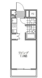 ハーバービュー【402号室】の間取り