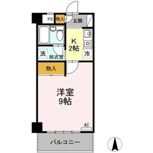 植田コーポ【306号室】の間取り