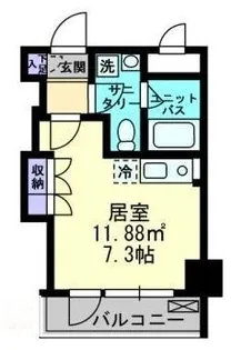 アルファレガロ古新町【602号室】の間取り