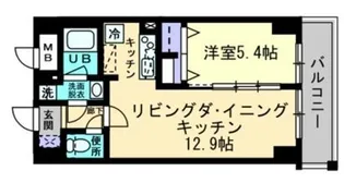 アンパレ内町【202号室】の間取り