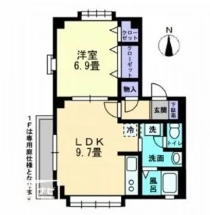 アルコリッチ【202号室】の間取り