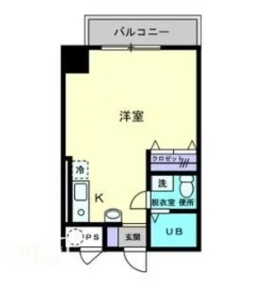 グレイス中野町【301号室】の間取り