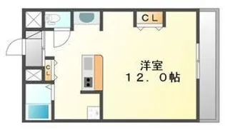 コリドールベイ【502号室】の間取り