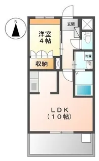ポラリス【205号室】の間取り