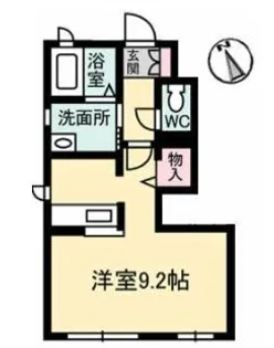 シャーメゾン太田上町【103号室】の間取り