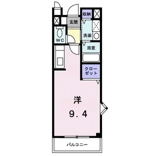 サニー サイド3883 C【101号室】の間取り