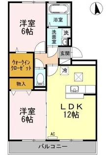 ルコネッサンス【303号室】の間取り