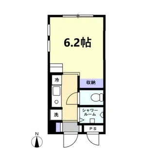 アルファ二番町【212号室】の間取り