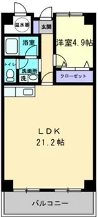 アーバン茜【609号室】の間取り