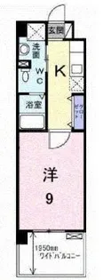 セントレア【407号室】の間取り