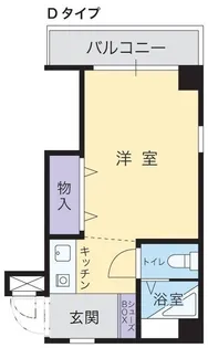 アルファエステート昭和町【304号室】の間取り