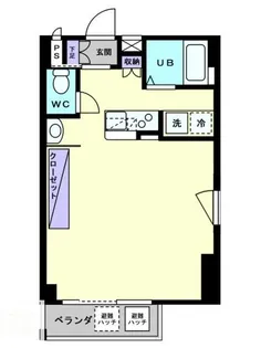 富士ヒルズ【401号室】の間取り
