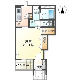 カンパニュラ【101号室】の間取り