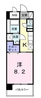 デイ ドリーム【304号室】の間取り
