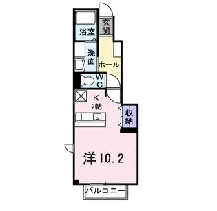 アネックス・S【103号室】の間取り