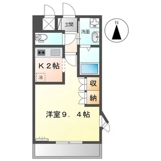 ピアリー【201号室】の間取り