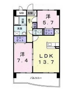 デイ ドリーム【1003号室】の間取り