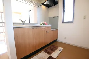 YMハイツ A棟【102号室】のキッチン