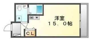 カローラ林町【205号室】の間取り