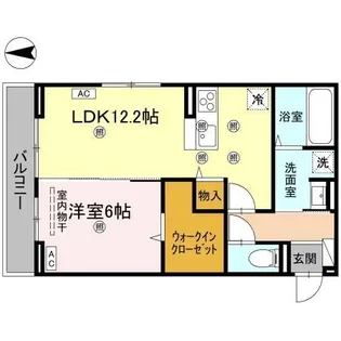 グレイスフル【302号室】の間取り