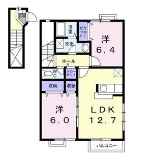 メゾン ド グラン D【201号室】の間取り