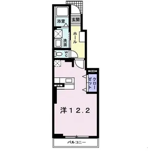 アベンシス5【103号室】の間取り