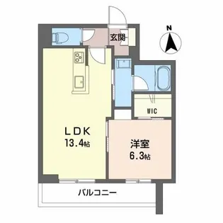 バルビゾン花園【302号室】の間取り