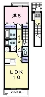マーベル ヘブンⅡ【203号室】の間取り