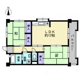 コーポニューデリ【306号室】の間取り