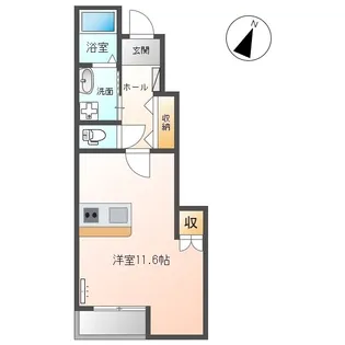 サンフィット【103号室】の間取り