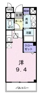 フローラB【101号室】の間取り