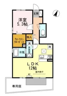 アルフォート【103号室】の間取り
