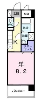 デイ ドリーム【407号室】の間取り