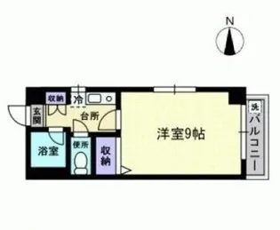 メルベーユ アルテナ【203号室】の間取り