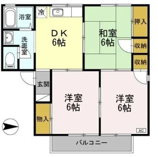 セジュールKEI A棟【103号室】の間取り